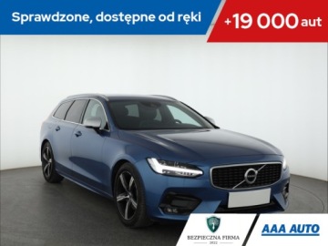 Volvo V90 II Kombi 2.0 D3 150KM 2019 Volvo V90 D3, Automat, Skóra, Navi, Klima