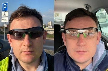 СОЛНЦЕЗАЩИТНЫЕ ОЧКИ ДЛЯ Велоспорта ФОТОХРОМНАЯ ОПРАВА