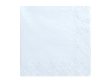 Serwetki trójwarstwowe błękitne URODZINY 33x33cm