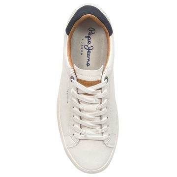 Sneakersy buty męskie Pepe Jeans PMS30930 800 White białe r.43