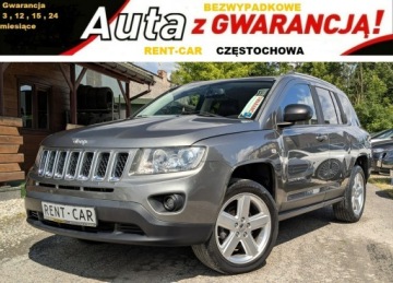 Jeep Compass I 2012 Jeep Compass 2.2D 136PS OPŁACONY Bezwypadkowy