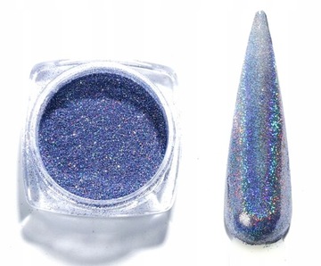 Pyłek holograficzny HOLO EFFECT 08 - niebieski