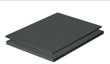 PCW pcv TWARDE SZARY 100X100cm 3mm pcv zestaw 5sztuk ma długą żywotność