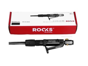 Пневматический, точный игольчатый молоток ROOKS Mini.