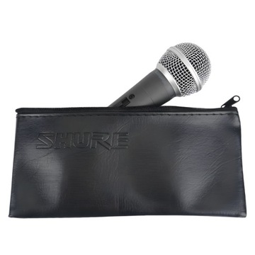 Профессиональный микрофон с аудиокабельным кабелем, подставкой и хранением