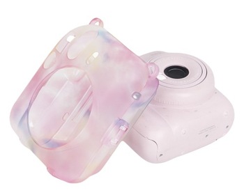 Futerał Etui Pokrowiec Case do FujiFilm INSTAX Mini 12 + Kieszeń na Zdjęcia