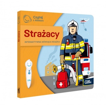 CZYTAJ Z ALBIKIEM ZAWODY STRAŻACY INTERAKTYWNA MÓWIĄCA KSIĄŻKA ALBIK CZYTA