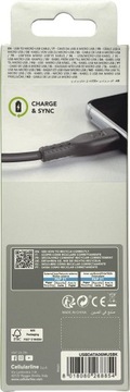 Зарядный кабель для передачи данных CELLULARLINE USB — Micro USB 60 см