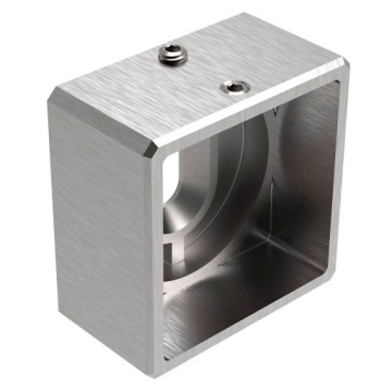 MOCOWANIE PORĘCZY SŁUPKA 40x40 KOŁNIERZ ZEWNĘTRZNY