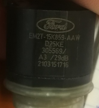 Датчик PDC FORD MONDEO MK5 EM2T-15K859-AAW ОРИГИНАЛ