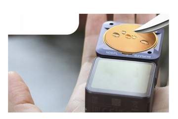 Серый гибридный фильтр с поляризацией ND32/PL для DJI OSMO ACTION 2 + CASE