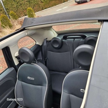 Fiat 500 II Seria 4 1.2 69KM 2015 Fiat 500 Aluminiowe Felgi Czujniki Parkowania Rozkladany Dach Gwarancja Vip, zdjęcie 35