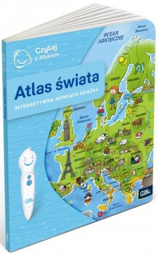 АЛЬБИК ИНТЕРАКТИВНАЯ КНИГА АТЛАС МИРА