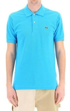 LACOSTE KOSZULKA POLO TURKUSOWA 40 2FBC