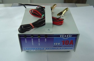 Prostownik mikroprocesorowy PMS 10M 12V 10A Kwas/Żel