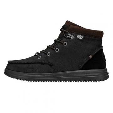 Hey Dude Trzewiki Bradley Boot Leather 40189-001 Black