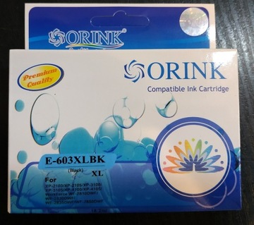Orink do EPSON T603xl BK WF2810 WF2820 WF2830 WF2850 XP2100 XP3100 XP4100
