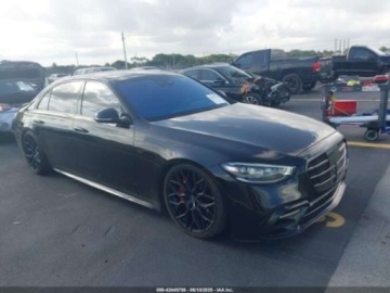 Mercedes Klasa S W223/V223 2021 Mercedes-Benz Klasa S 580, 2021r., 4x4, 4.0L 4.0 Benzyna 496KM, zdjęcie 1