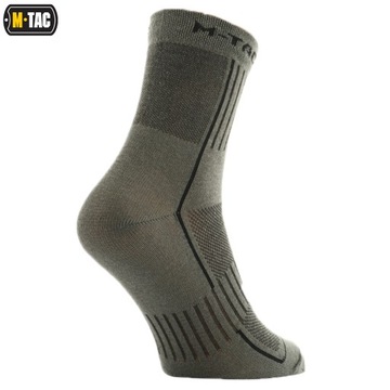 ТОНКИЕ ЛЕТНИЕ ЛЕГКИЕ БЫСТРОСУХИЕ НОСКИ MK.3 M-TAC OLIVE 39-42