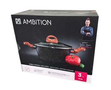 Garnek z pokrywką 3 L Pria Ambition
