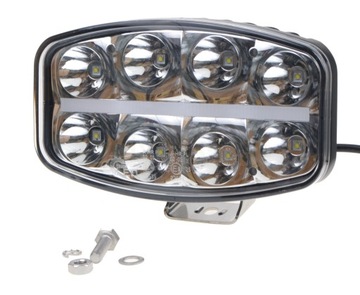 LAMPA DROGOWA DALEKOSIĘŻNA +POZYCJA LED 63W JUMBO
