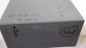 КАМЕРА-КАРАВАН ПРИЦЕП БАК ДЛЯ ГРЯЗНОЙ СЕРОЙ ВОДЫ 120 Л