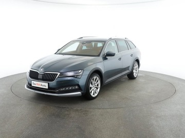 Skoda Superb III Kombi Facelifting 2.0 TDI SCR 200KM 2020 Skoda Superb 2.0 TDI 200 KM 4x4 SCOUT DSG 1 wł. Se