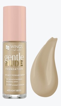 AA Gentle Nude 403 Light Beige podkład do twarzy 30 ml