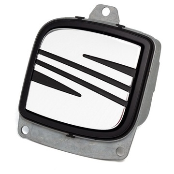 UCHWYT ZAMEK EMBLEMAT SEAT LEON ALTEA TYŁ 5P0827565D 5P0827565C