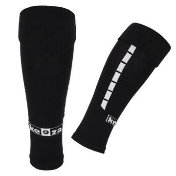 Getry, skarpety bez stopy PRO czarne KEEZA