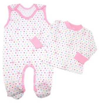 KOMPLET NIEMOWLĘCY ŚPIOCHY + KAFTANIK r.62 /6/