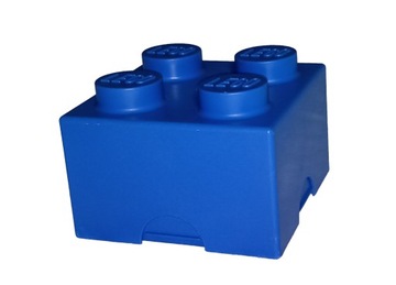 LEGO 2722 niebieski lunch box pojemnik pudełko retro 1985