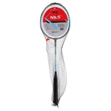 НАБОР NILS NRZ002 СТАЛЬ / БАДМИНТОН, 2 РАКЕТКИ