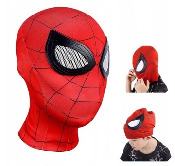 MASKA SPIDER-MAN DLA DZIECI PRZEBRANIE COSPLAY