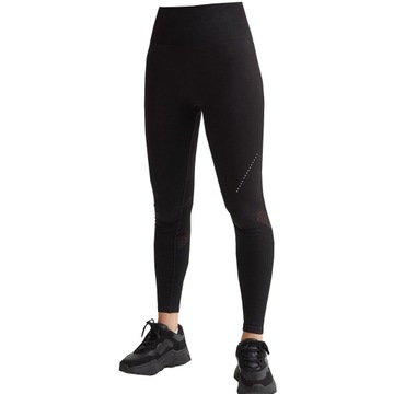 LEGGINSY LEGINSY SPORTOWE CZARNE H&M S