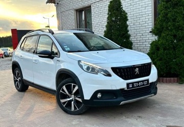 Peugeot 2008 I SUV Facelifting 1.2 PureTech 110KM 2017 Peugeot 2008 GT Line bigata wersja wyposazenia 1.2 Benzyna 110KM