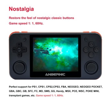 Портативный игровой плеер Anbernic RG350P PS1 GBA