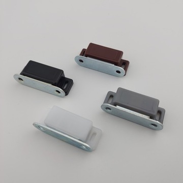 10x МЕБЕЛЬНАЯ ЗАЩЕЛКА ДВЕРНОЙ МАГНИТ МЕБЕЛЬНЫЙ ЗАМОК ПРОЧНЫЙ БЕЛЫЙ