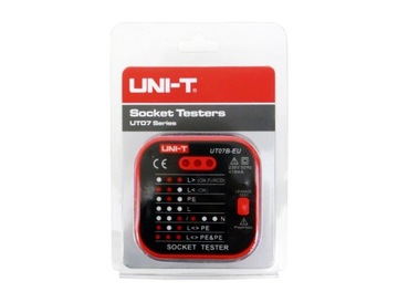 Uni-T UT07B-EU Тестер розеток с УЗО