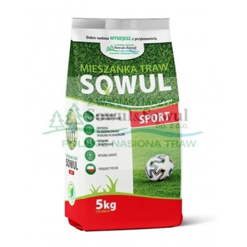 Mieszanka traw Sport, 5 kg, Sowul & Sowul