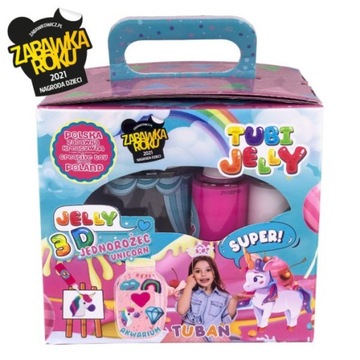 TUBAN Zestaw Tubi Jelly 6 kolorów małe akwarium