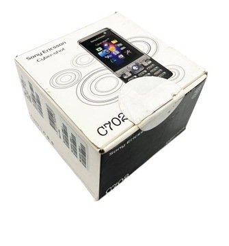 TELEFON SONY ERICSSON C702 CZARNY NOWY KOMPLET UNIKAT