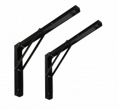 WSPORNIK BLATU PÓŁKI SKŁADANY 300mm CZARNY MOCNY!