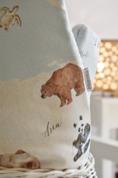 Бамбуковый подгузник Карта мира