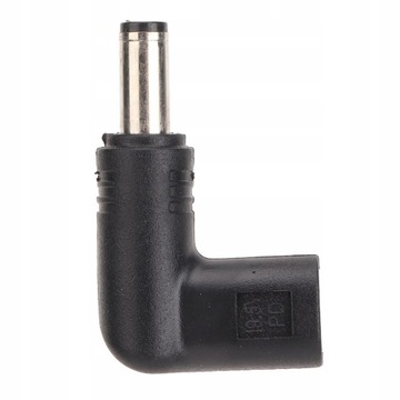 Adapter USB typu C żeński na DC 5,5x2,1 mm 100 W