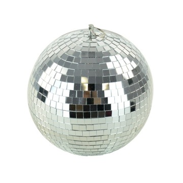 Декоративный зеркальный шар для дискотеки 20см с приводом Firefog