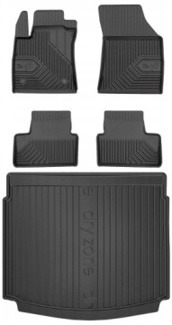 Set 77 Koberce a rohože Renault Megane 4 Kombi od roku 2016- g