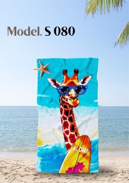 MEGA DUŻY RĘCZNIK PLAŻOWY KĄPIELOWY SZYBKOSCHNĄCY 90x170 RĘCZNIKI XXXL LATO