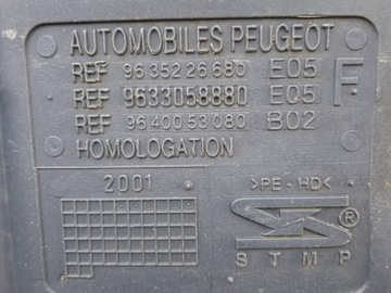 NÁDRŽ PALIVA PEUGEOT 607 2.2 16V
