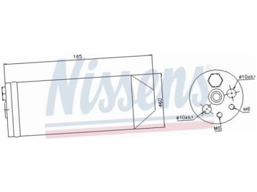 NISSENS SUŠIČ KLIMATIZACE 95070